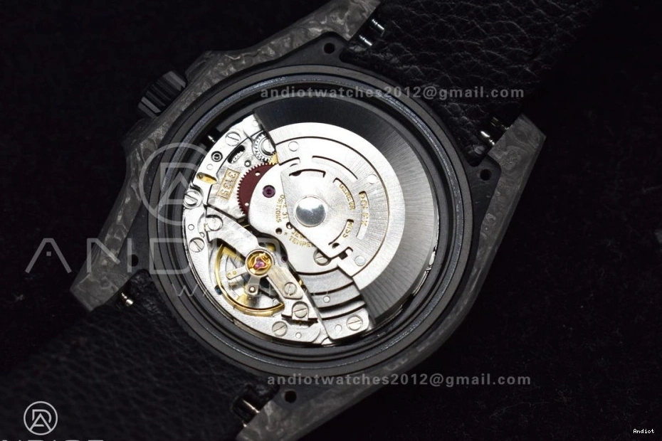 VS3135 DIW Edition Strap 1:1 Dial VSF Black Carbon Submariner Best on Nylon Red Black 0413